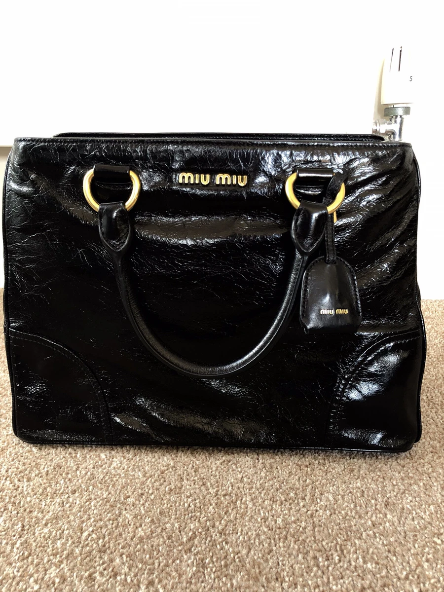 miu miu vitello shine bag