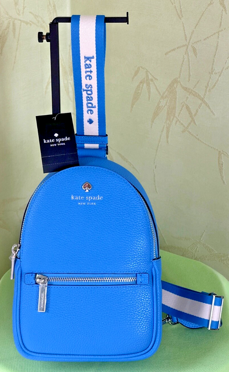 KATE SPADE EMMA LEATHER BACKPACK:NWT TIDE POOL | eBay display picture 3