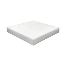 1-Pack 1" x 20" x 20" High Density Upholstery Foam - Chair Cushion Square Foa...