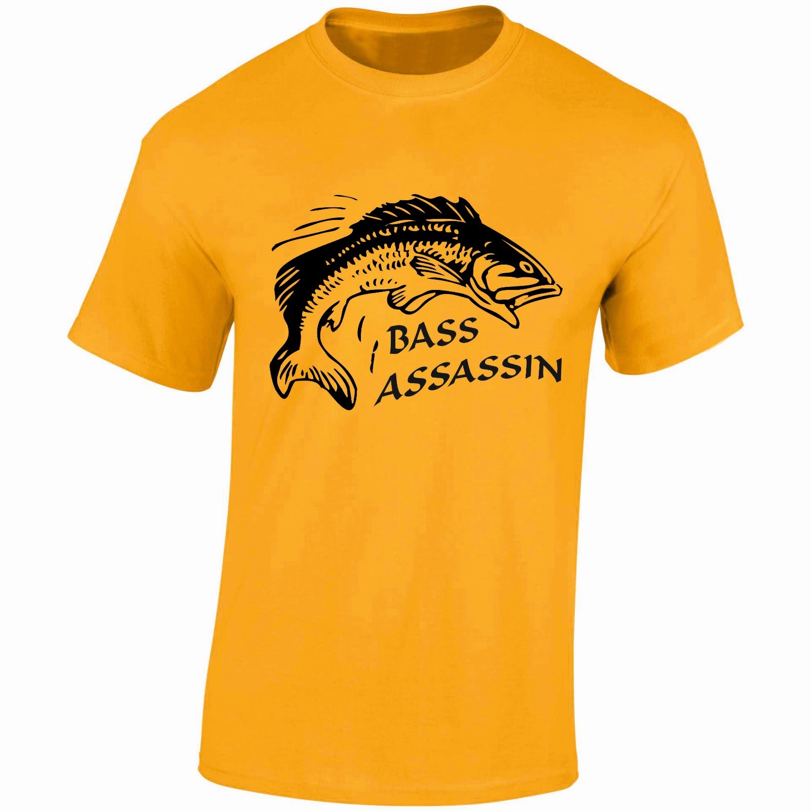 ALTRA T shirt BASS ASSASSIN carpa luccio trota esca compleanno pesca regalo natale