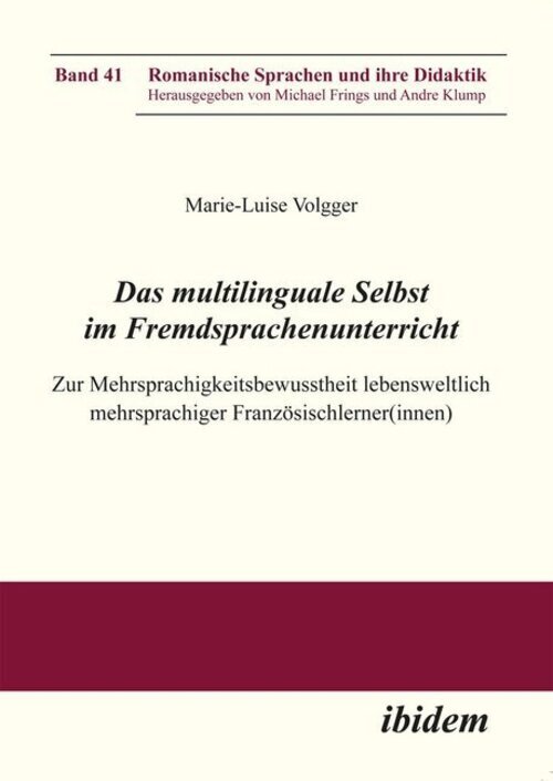Thumbnail - Marie-luise Volgger | Das Multilinguale Selbst Fremdsprachenunterricht