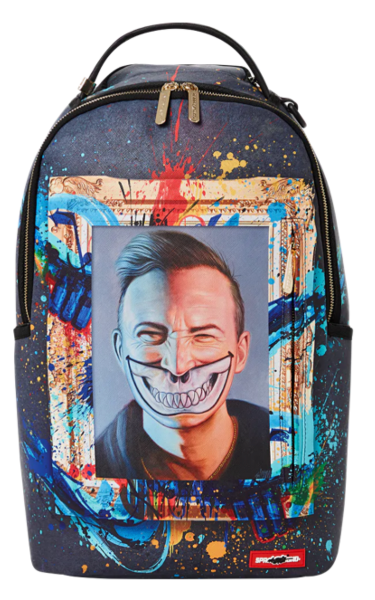 SPRAYGROUND THE RARE DBD GRIN SHARK PORTRAIT BY RON ENGLISH