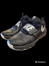 Size 5 GS - Nike Team Hustle D8 Mid Black