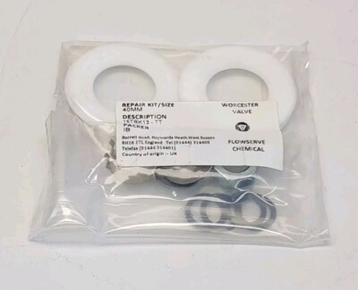 Flowserve Worcester Controls 40mm Valve Repair Kit 15TRK13-TT FSD 11020051040