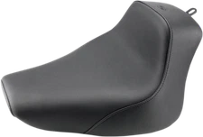 Saddlemen Heels Down Solo Seat - - Plain - Harley Softail FXST, FLST 2000-2005