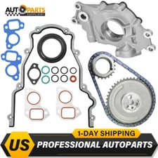 M295HV Oil Pump W/ Timing Chain Kit for Chevrolet GM 4.8L 5.3L 6.0L LS1 LS2 LS3