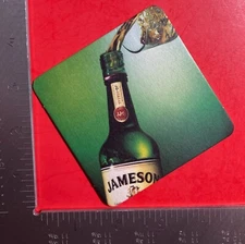 JOHN JAMESON & SON LIMITED New Midleton IRELAND 3.5 INCH SQUARE BEER COASTER