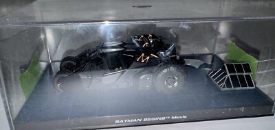 Eaglemoss BATMAN AUTOMOBILIA #3 Batman Begins Movie with Display Box