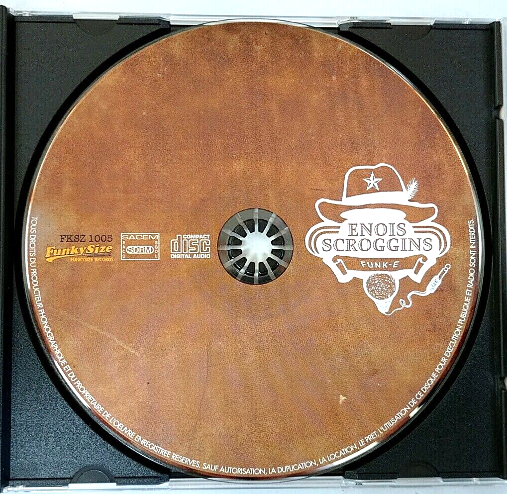 CD) Enois Scroggins – Funk E , OG Press, FKSZ-1005, Album