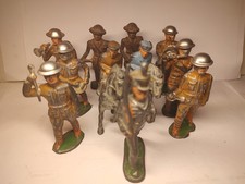 Barclay,Grey Iron Toy Soldier Band Lot 11