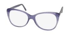 NEW ANDY WOLF 5071 GLASSES AUSTRIA PURPLE 55-16-140 PLASTIC WOMENS OVERSIZED H