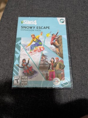 The Sims 4: Snowy Escape Expansion Pack (PC, MAC 2020)  BRAND NEW SEALED