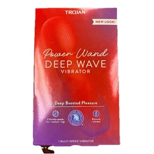 TROJAN Power Wand Deep Wave Vibrator, Deep Boosted Pleasure, High Quality