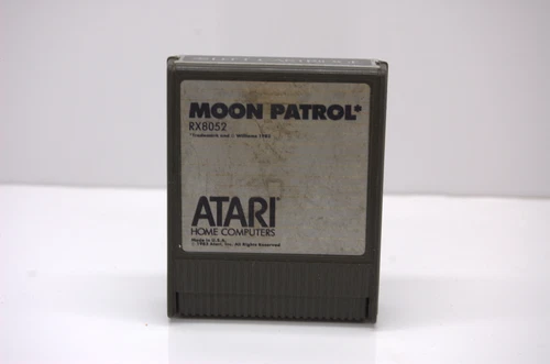 Moon Patrol Atari 400/800/XL/XE RX8052 Tested Working Authentic Cartridge