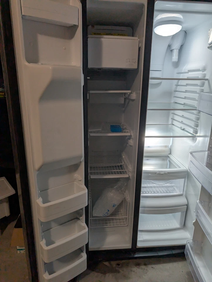 GE Profile Stainless Steel Side-by-Side Refrigerator with Ice Maker - Image 3 of 4