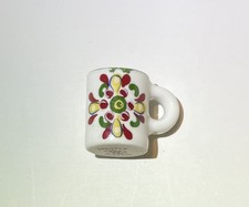 Vintage Reutter Dollhouse Collectible Miniature Porcelain Mug Germany