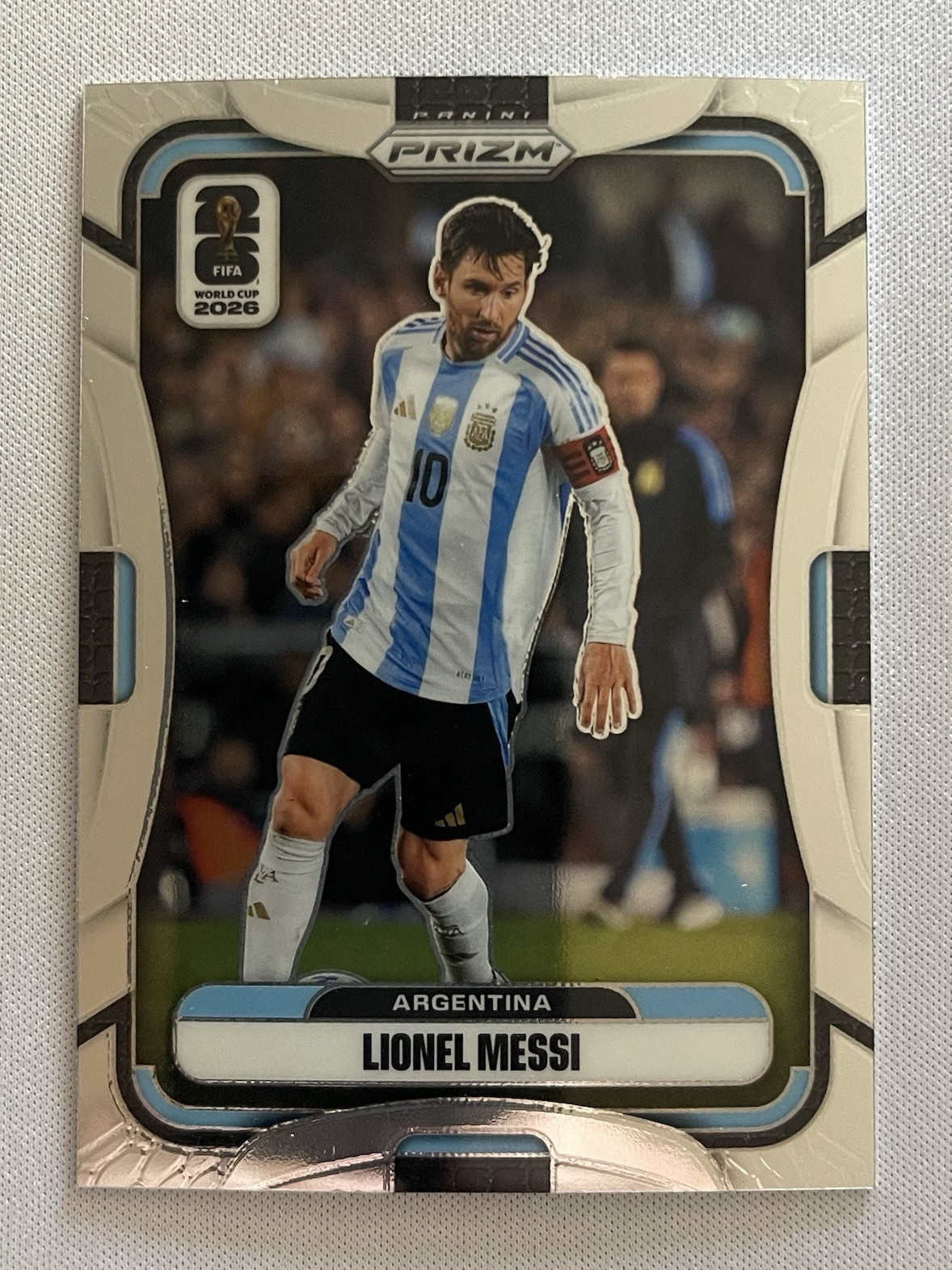 Panini Prizm 2022 World Cup Qatar Lionel Messi #10 Argentina Base Set