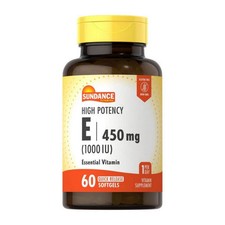 High Potency Vitamin E 450 Mg 60 Caps By Sundance