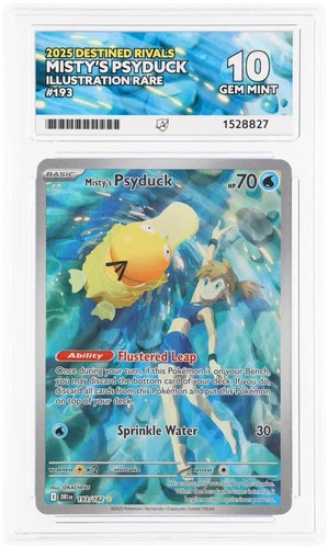 ACE 10 Misty's Psyduck 193/182 Destined Rivals Gem Mint Pokemon