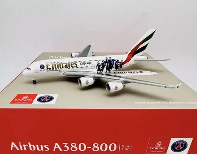 Herpa Wings 1:500 529440 Emirates A380 A6-EOT  Paris St. Germain 