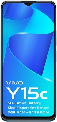 vivo Y15c GREEN 64GB ROM 3GB RAM Factory Unlocked Smartphone-NO TARIFF TO USA