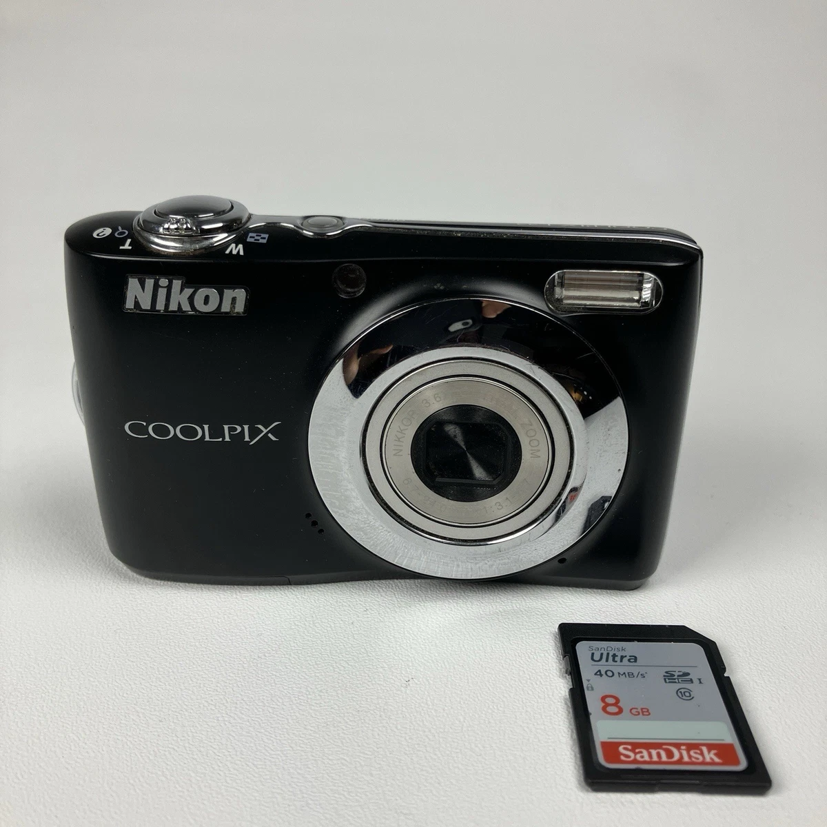 Nikon coolpix L22 （良品） Nikon Câmera digital Coolpix L22 de 12.0 MP com zoom óptico de 3,6