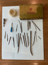 Vintage C.S. Osborne & Crowley Leather Upholstery Stitching Kit