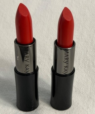 2 Mary Kay Creme Lipstick SUNNY CITRUS New with No Box Set of TWO *Please Read*