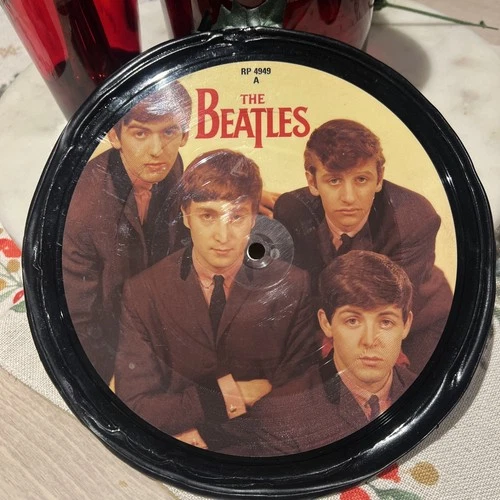 The Beatles - Love Me Do/ P.S. I Love-1982 UK Parlophone 7" Picture disc-RP 4949