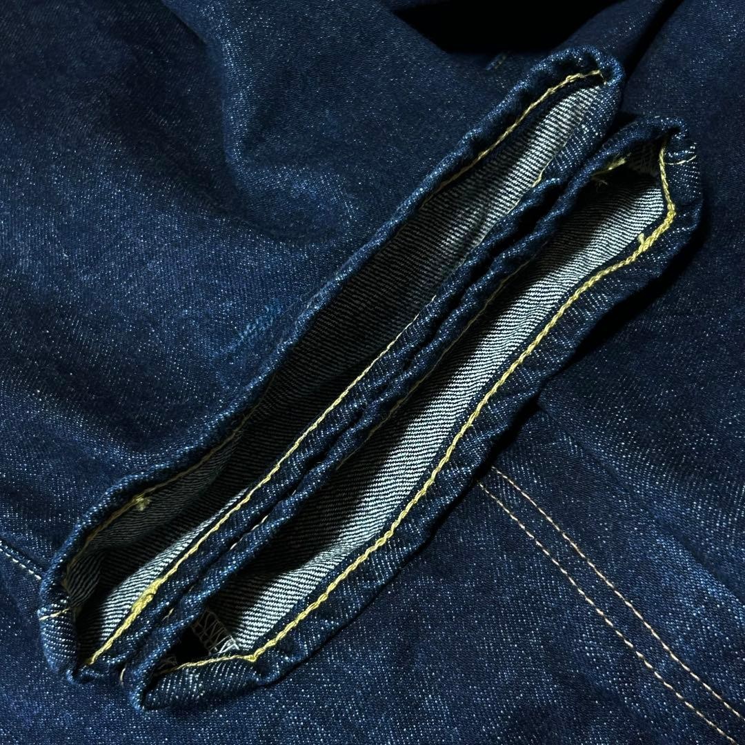 A Bathing Ape Denim Pants Jeans Indigo Blue XL Inseam 86cm BA0226134 thumbnail 6