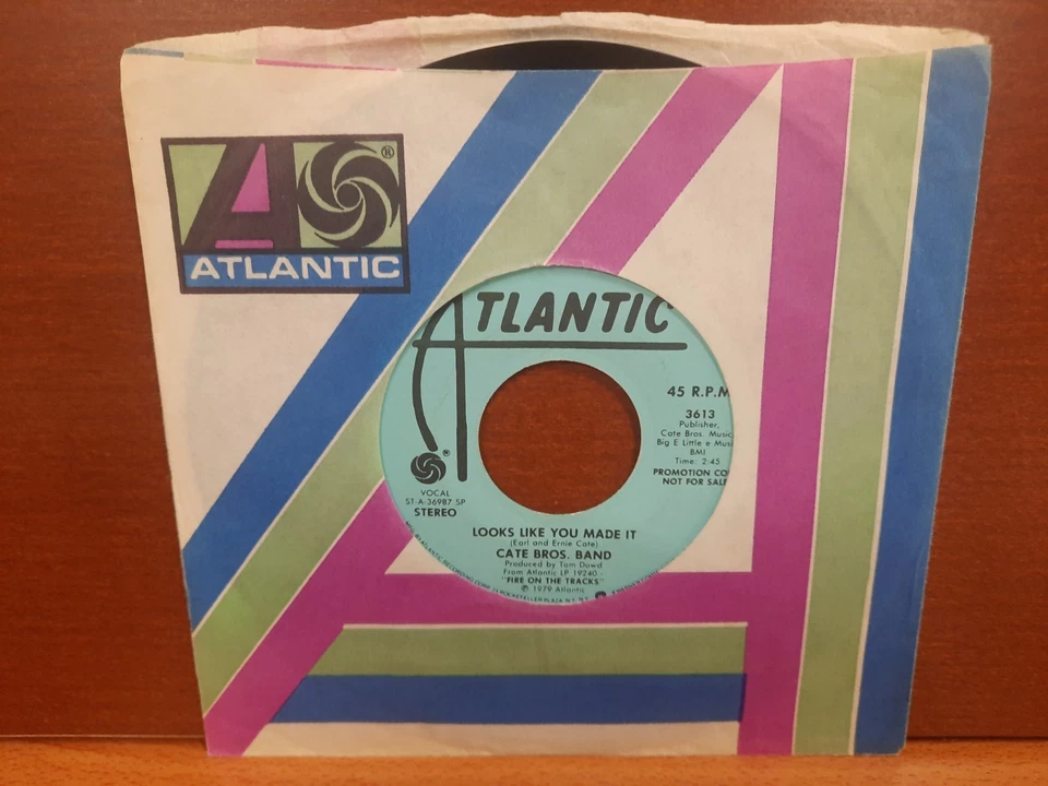 Promo 45 / The Cate Bros. Band / 1979 / Looks Like You Made It (Mono/Stereo) - image 1 of 1