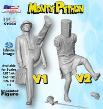 Monty Python UNPAINTED Figures 1/87 1/64 1/43...