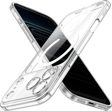 Magnetic Slim Case for Iphone 17 Pro 6.3-Inch Compatible with Magsafe, Camera Le