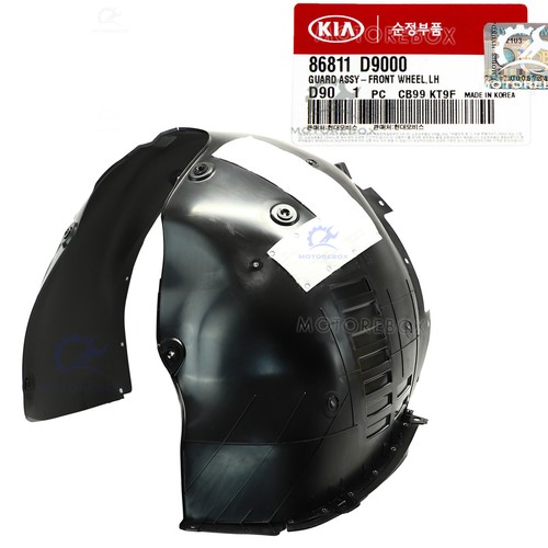 ✅ Genuine ✅ Fender Liner FRONT LEFT DRIVER 2017-19 Kia Sportage 86811D9000 - Picture 2 of 5