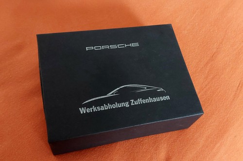 Original Porsche Schlüsselanhänger Werksabholung, unbenutzt Originalbox keychain - Bild 3 von 3