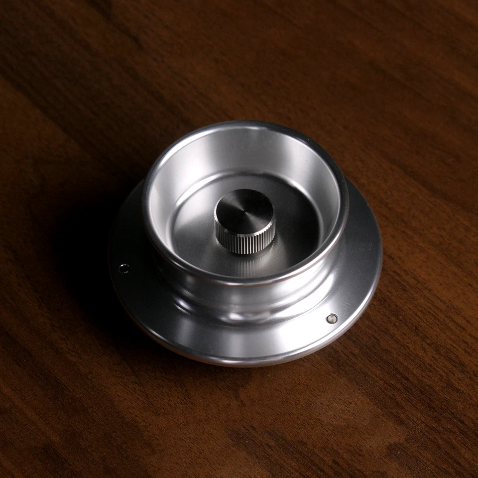 2x Adaptadores de cubo de buje de plata réplica para grabadoras Studer A80 de 1/2"/1"/2" Foto 2 de 4