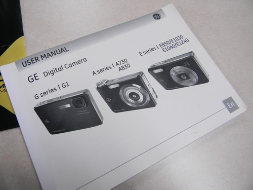GE A730 Digital Camera Bundle w/Software Strap Manual Cables TESTED SD Card - Picture 3 of 5