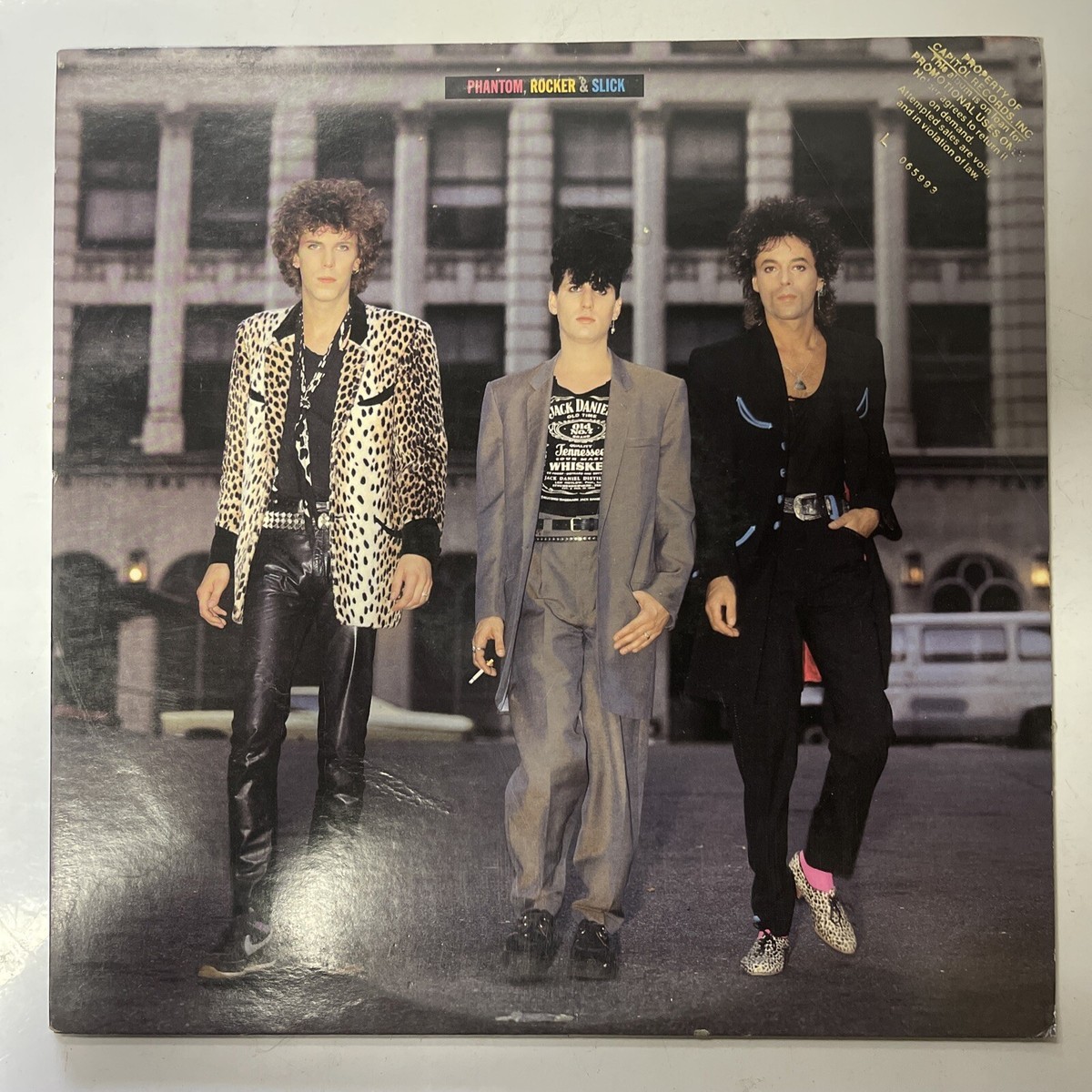 Phantom, Rocker & Slick - Self Titled Vinyl LP (1985) Rare