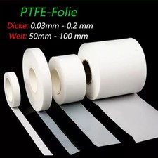 PTFE Folia Płyta Cięcie Politetrafluoroetylen Biała uszczelka Grubość 0,03-0,2 mm