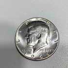 1966 Kennedy Half Dollar - Circulated But Great Condition 40% Silver