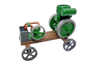 1/18 Scale Twin Flywheel WD2 Model with Pump and Trolley 3D Printed in Resin