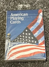 SEALED U.S. Playing Card Company American Playing Cards Poker 359 USA FLAG NEW!!