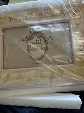 Me and My Grandma Picture Frame Ceramic NEW Petit Motifs