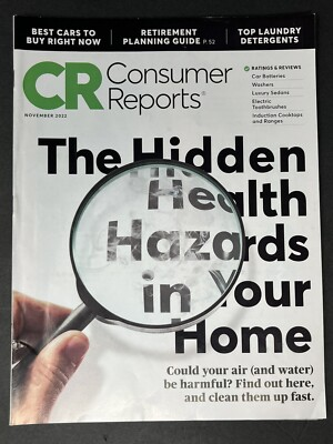 #ad #ad Consumer Reports Magazine 2022 November $4.99