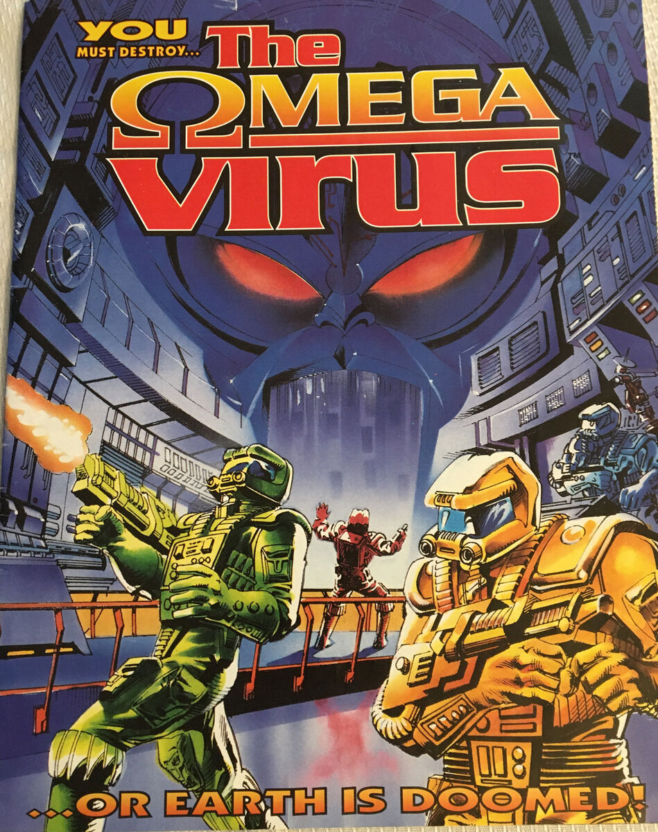 The Omega Virus Talking Electronic Board Game - READ