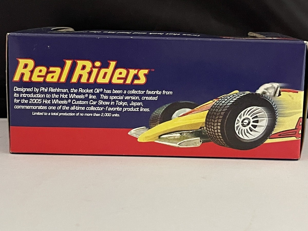 ミニカー Hot Wheels Rocket Oil Real Riders 2005 Hot Wheels 2005 Tokyo Japan Custom Car Show Real Riders