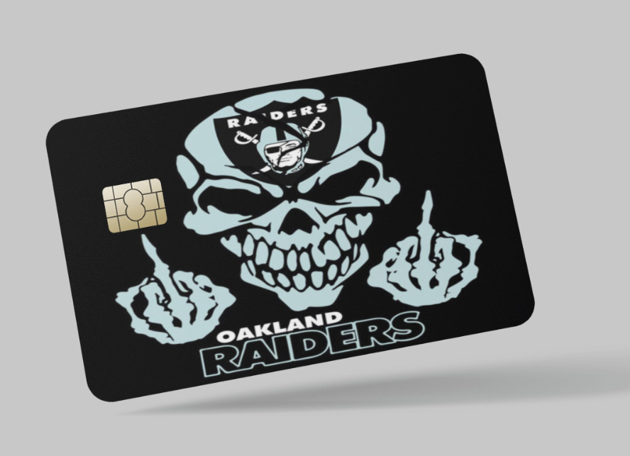 Lids Oakland Raiders 2500 mAh Legendary Design Credit Card