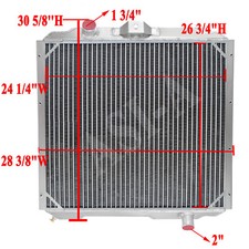 3row Radiator Fit 922001 Am General Hummer 5.7 6.2l2002-2004 Hummer H1 6.5l