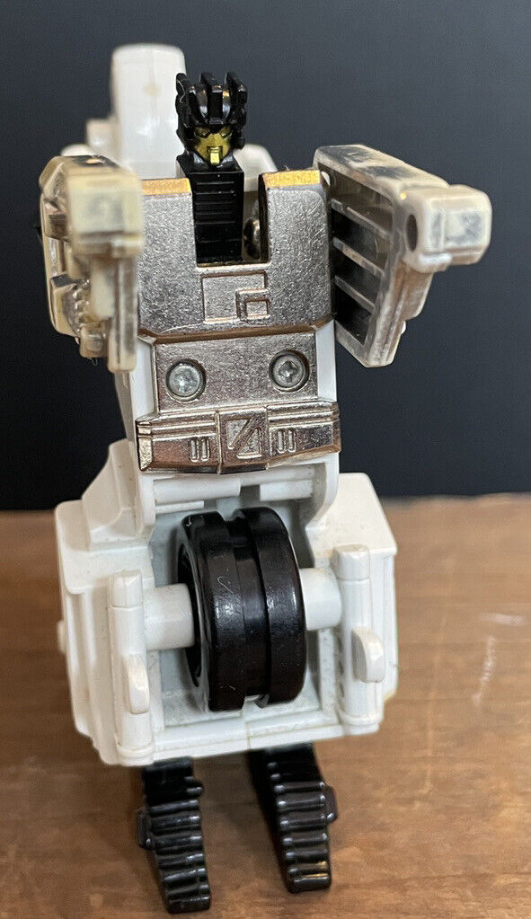 Vintage Transformer Toy G1 1986 Hasbro Takara White Vintage Transformer Toy G1 1986 Hasbro Takara White