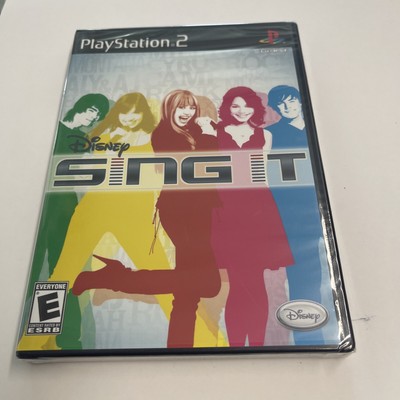 Sing It - Disney (Sony PlayStation 2 PS2, 2008) Brand New and Sealed